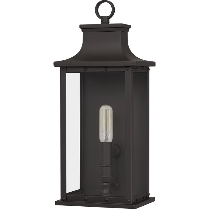 Quoizel ABY8407OZ One Light Outdoor Wall Mount, Old Bronze