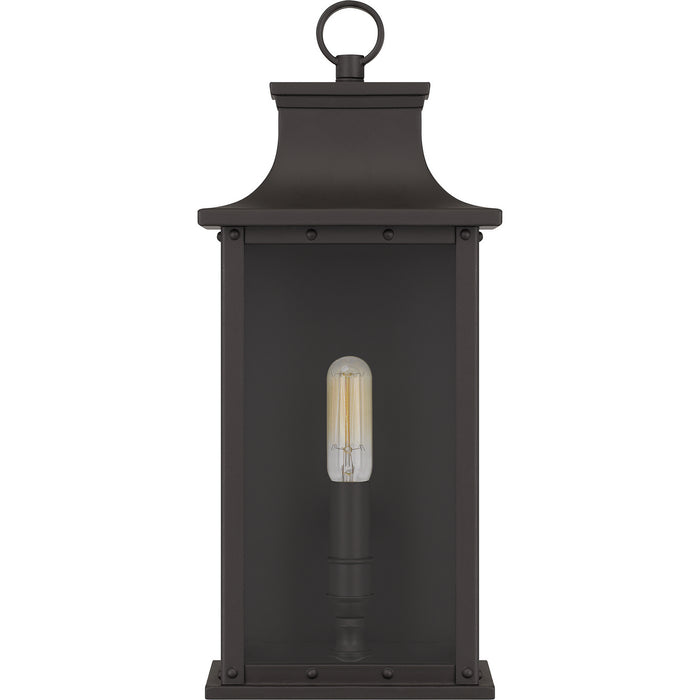 Quoizel ABY8407OZ One Light Outdoor Wall Mount, Old Bronze
