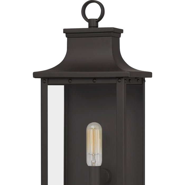 Quoizel ABY8407OZ One Light Outdoor Wall Mount, Old Bronze