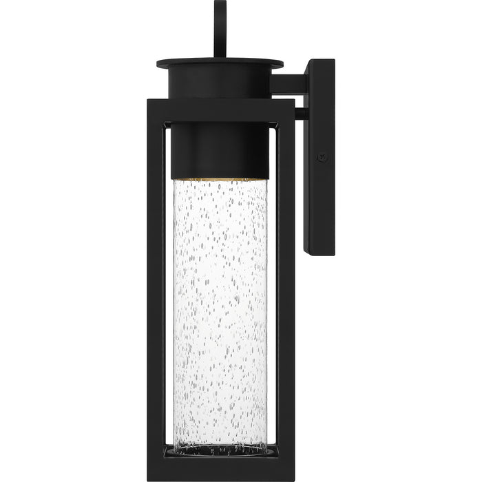 Quoizel DGL8405MBK One Light Outdoor Wall Mount, Matte Black