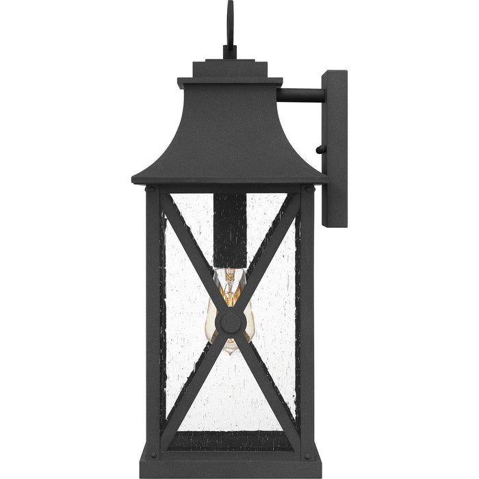 Quoizel ELB8409MB One Light Outdoor Wall Mount, Mottled Black