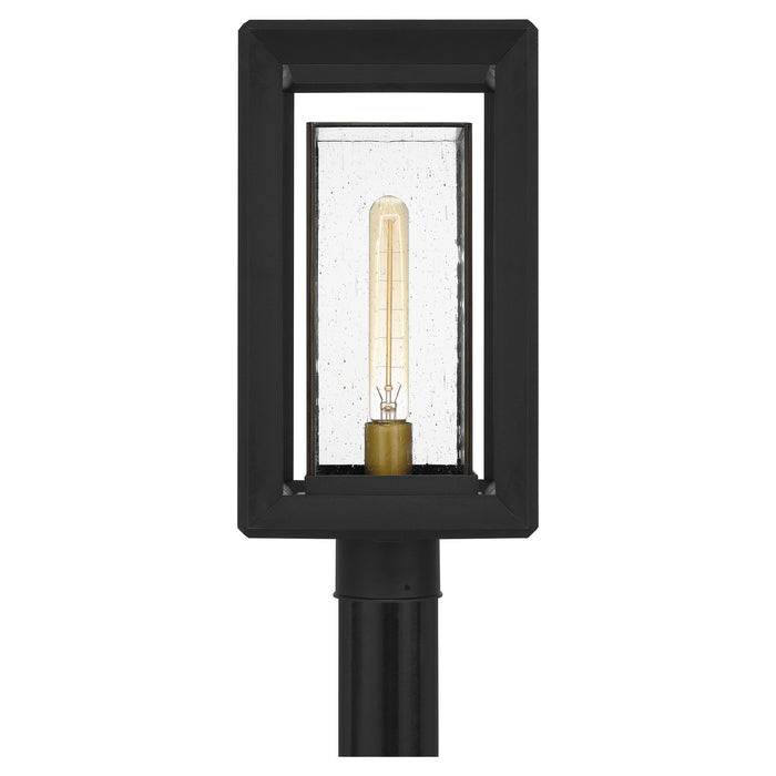 Quoizel INF9009EK One Light Outdoor Post Mount, Earth Black