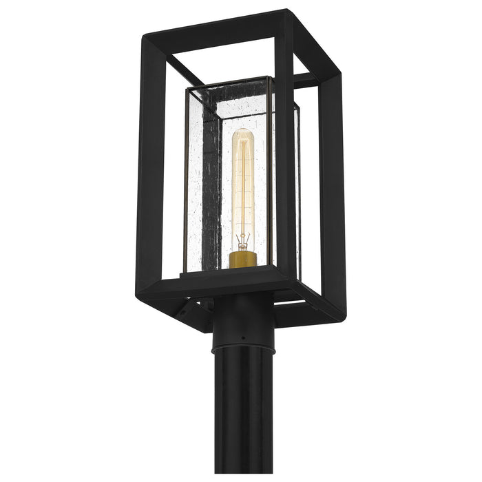 Quoizel INF9009EK One Light Outdoor Post Mount, Earth Black