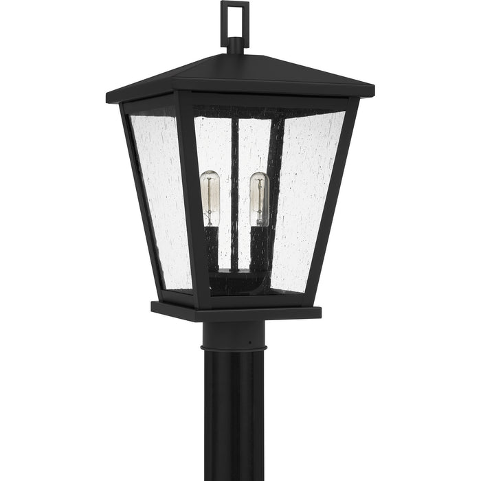 Quoizel JFY9011MBK One Light Outdoor Post Mount, Matte Black