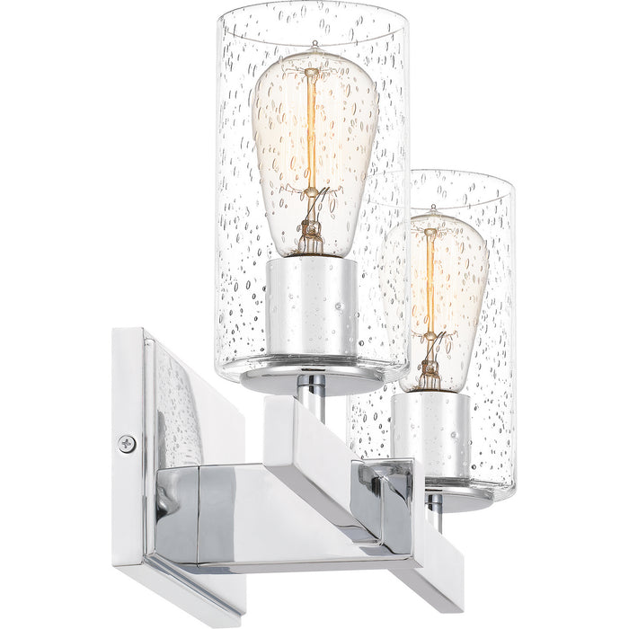 Quoizel KIR8615C Two Light Bath, Polished Chrome
