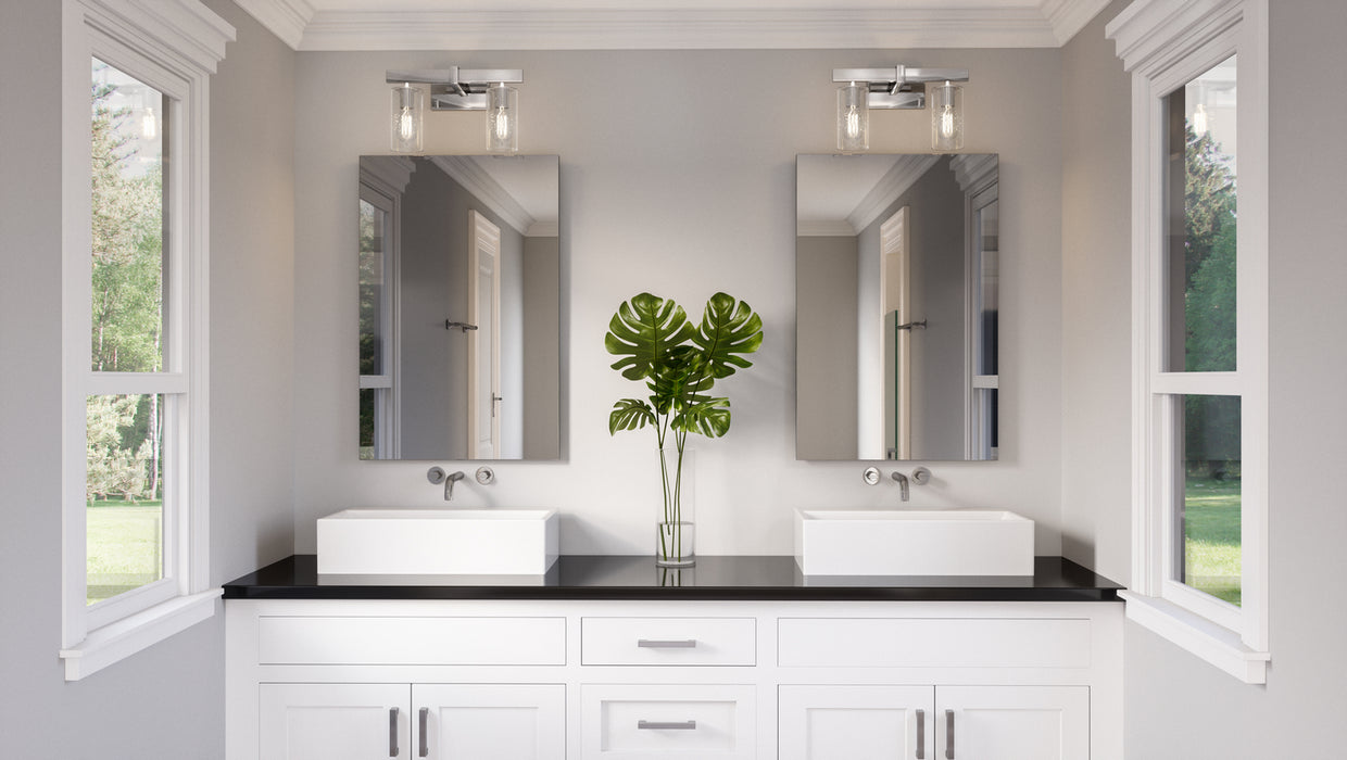 Quoizel KIR8615C Two Light Bath, Polished Chrome