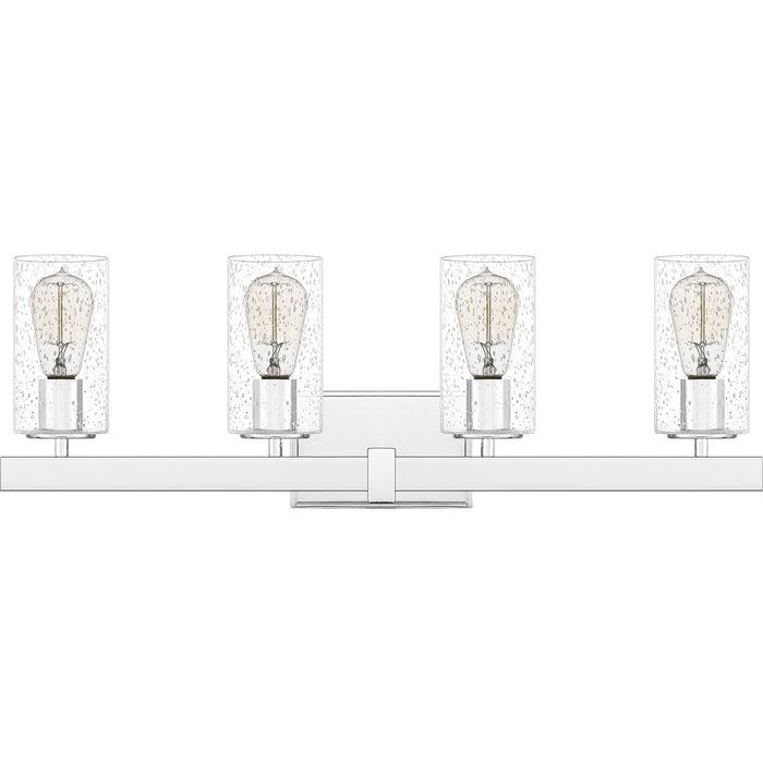 Quoizel KIR8628C Four Light Bath, Polished Chrome