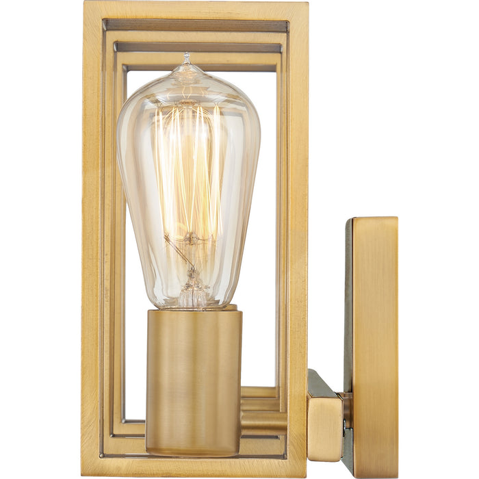 Quoizel LGN8724WS Three Light Bath, Weathered Brass