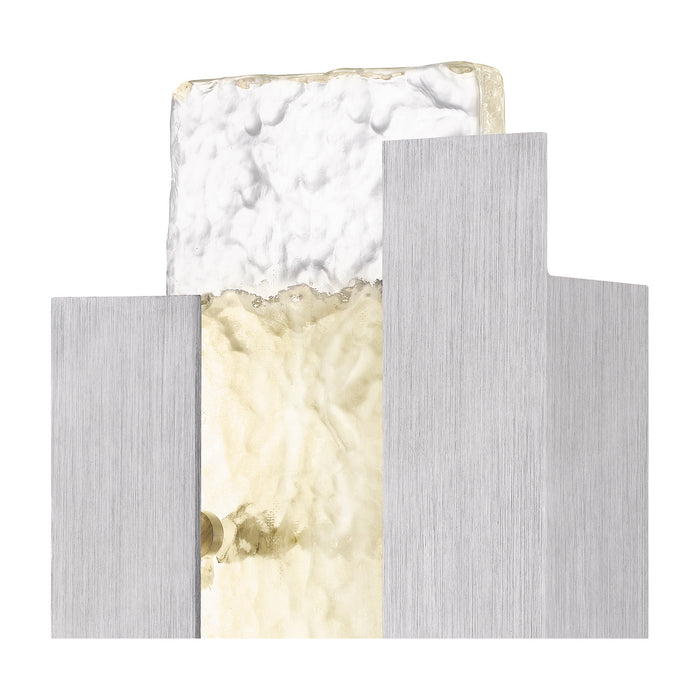 Quoizel MIA8408BRA LED Outdoor Wall Mount, Brushed Aluminum