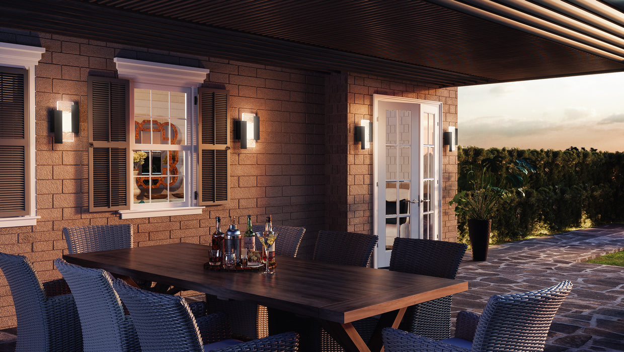 Quoizel MIA8408EK LED Outdoor Wall Mount, Earth Black
