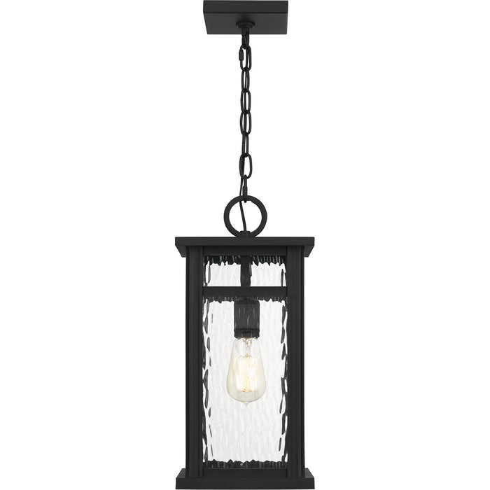 Quoizel MOI1908EK One Light Outdoor Hanging Lantern, Earth Black