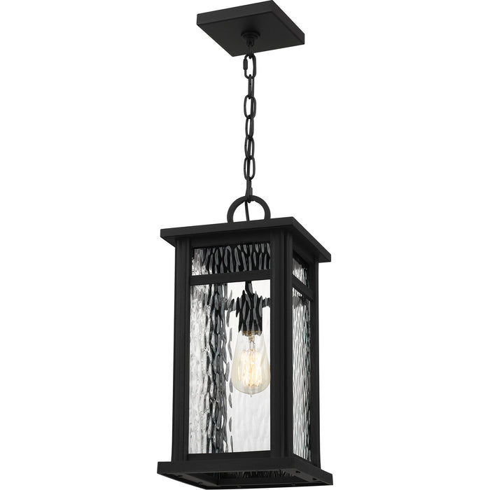 Quoizel MOI1908EK One Light Outdoor Hanging Lantern, Earth Black