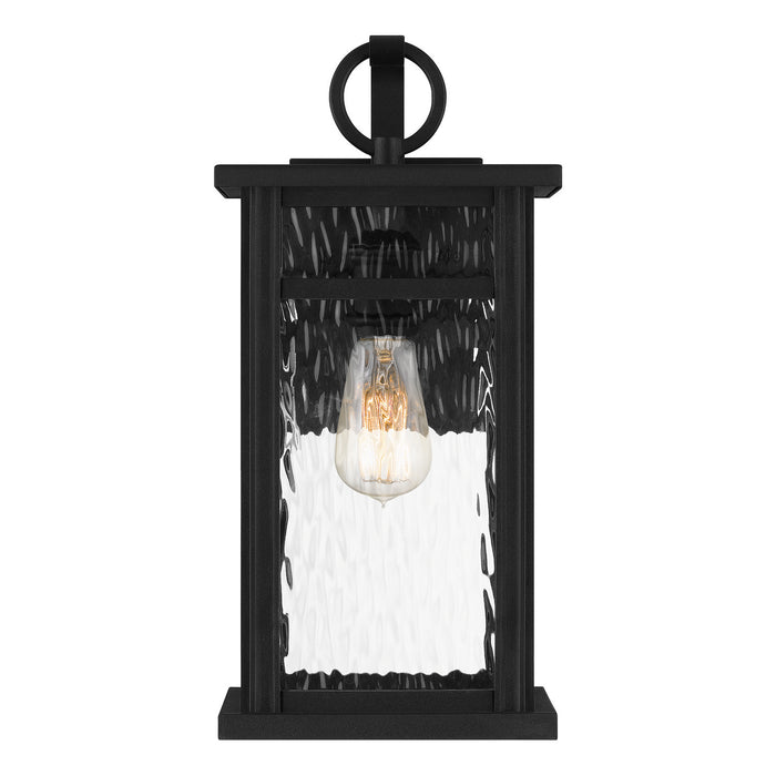 Quoizel MOI8408EK One Light Outdoor Wall Mount, Earth Black