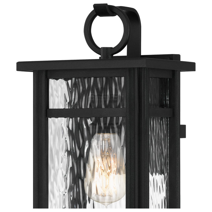 Quoizel MOI8408EK One Light Outdoor Wall Mount, Earth Black