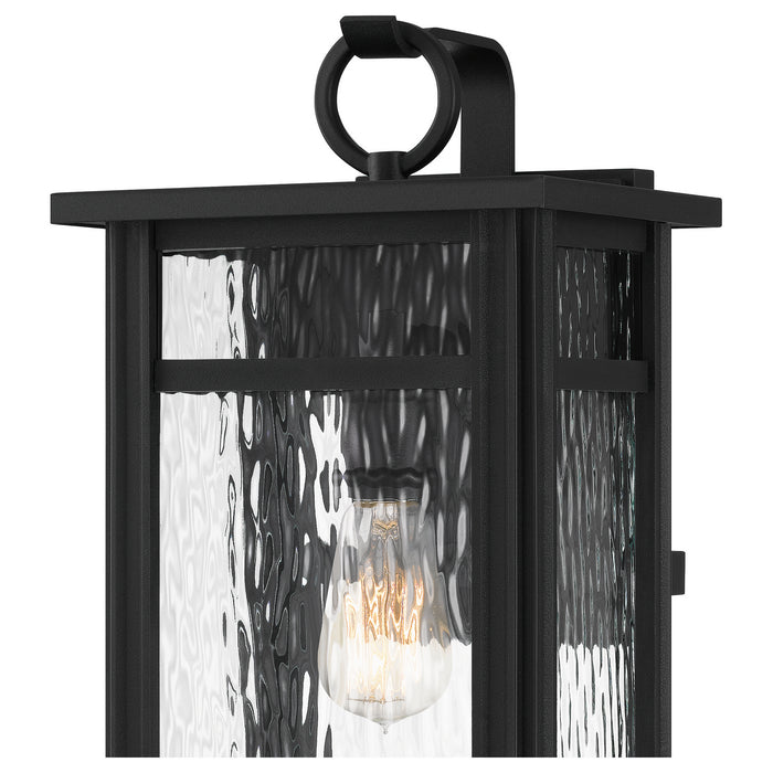 Quoizel MOI8409EK One Light Outdoor Wall Mount, Earth Black