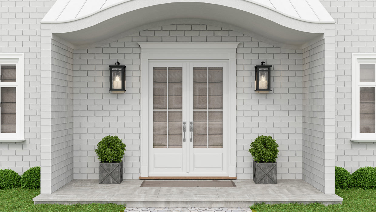 Quoizel MOI8409EK One Light Outdoor Wall Mount, Earth Black