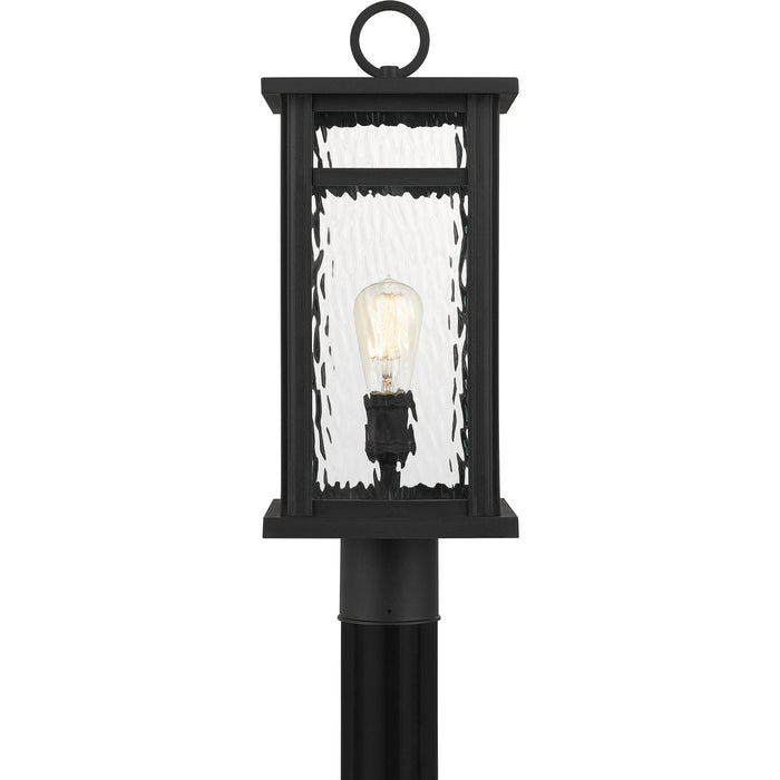 Quoizel MOI9008EK One Light Outdoor Post Mount, Earth Black