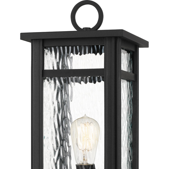 Quoizel MOI9008EK One Light Outdoor Post Mount, Earth Black