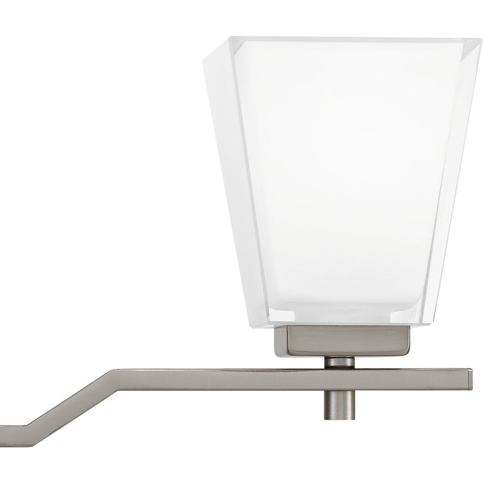 Quoizel MYR8630BN Four Light Bath, Brushed Nickel
