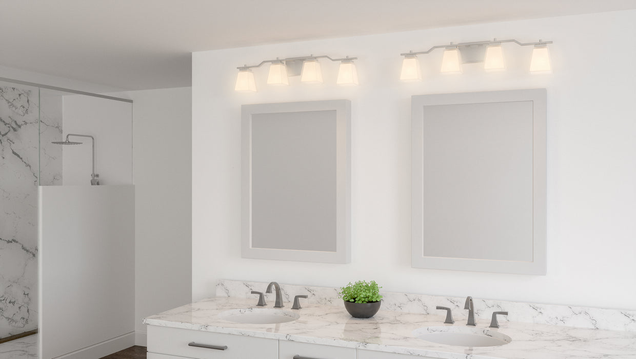 Quoizel MYR8630BN Four Light Bath, Brushed Nickel