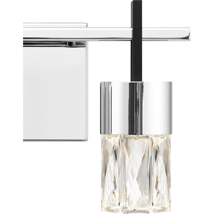 Quoizel PCADA8613C LED Bath, Polished Chrome