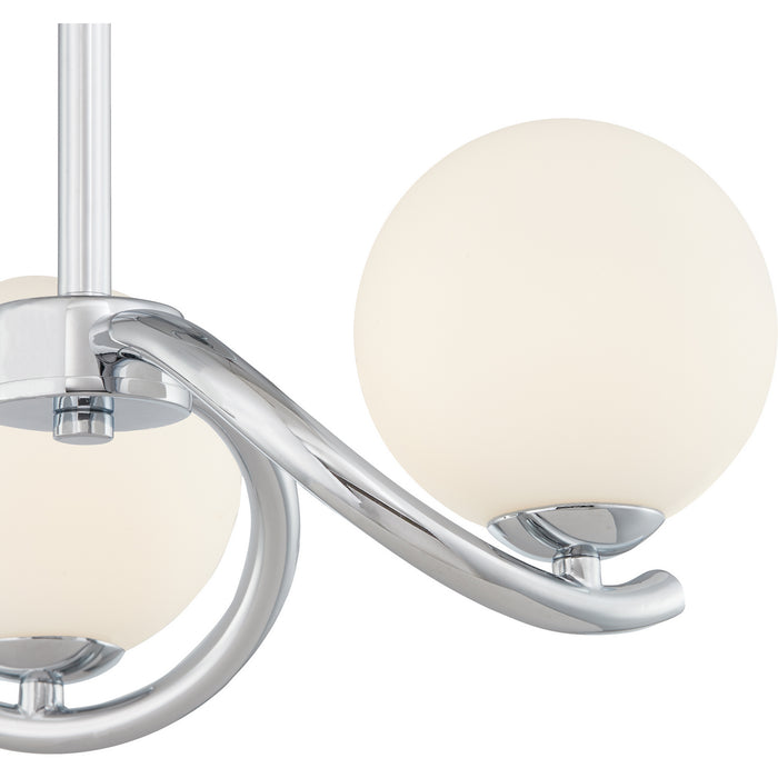 Quoizel PCESS1716C LED Semi Flush Mount, Polished Chrome