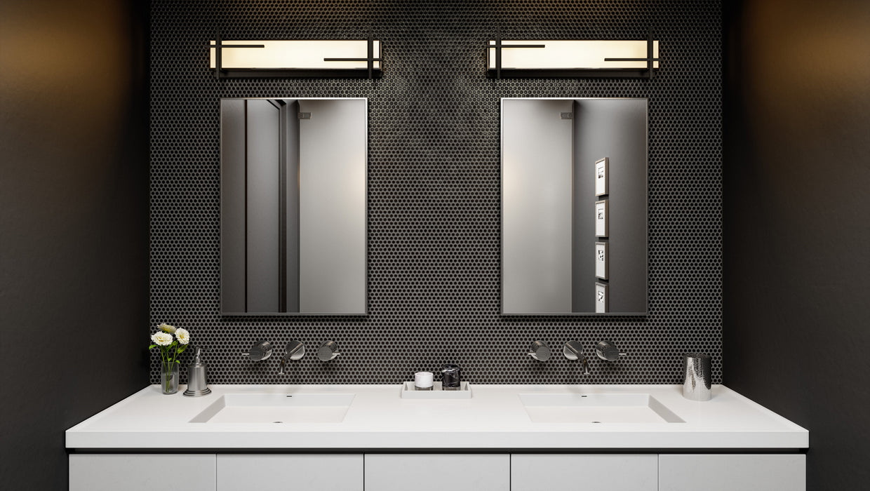 Quoizel PCWYL8623EK LED Bath, Earth Black