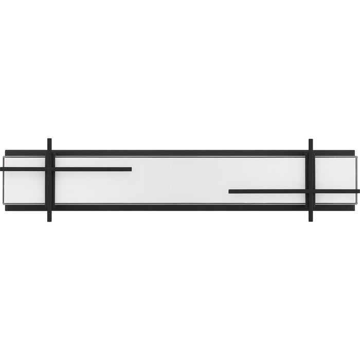 Quoizel PCWYL8629EK LED Bath, Earth Black