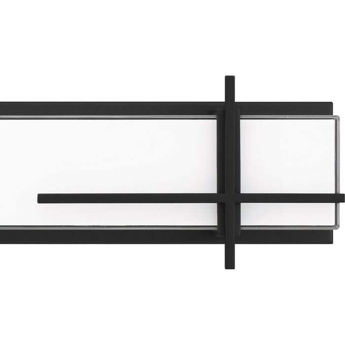 Quoizel PCWYL8629EK LED Bath, Earth Black