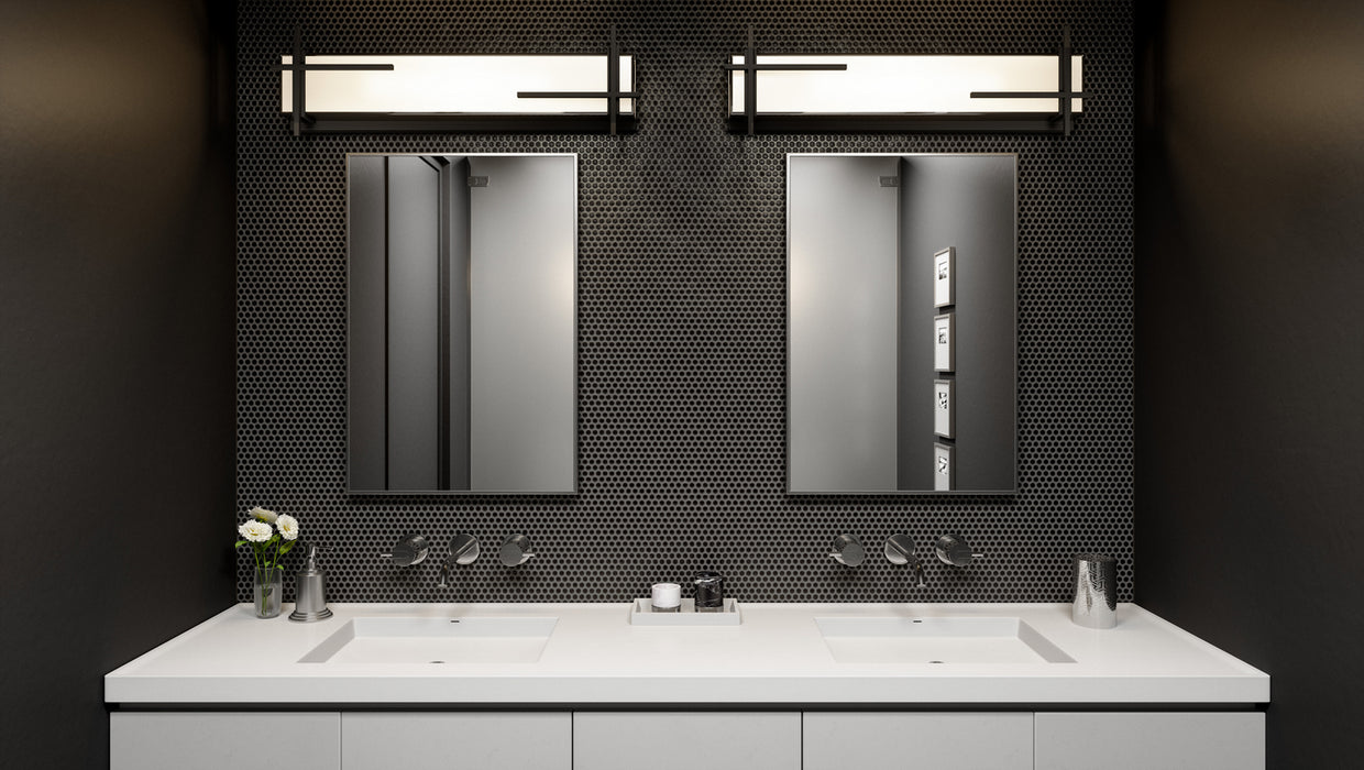 Quoizel PCWYL8629EK LED Bath, Earth Black