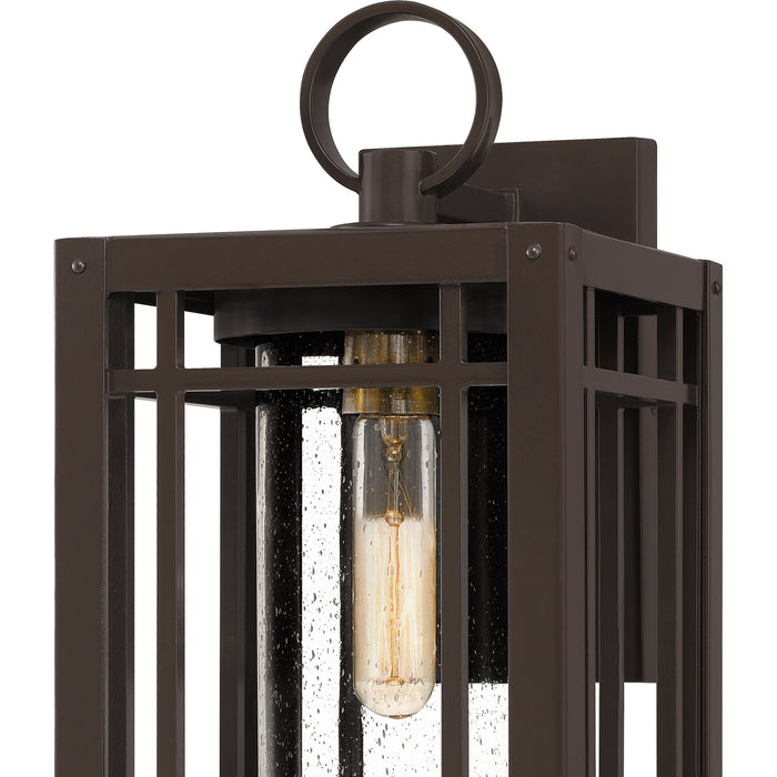 Quoizel PLH8410WT One Light Outdoor Wall Mount, Western Bronze