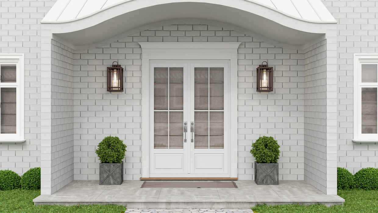 Quoizel PLH8410WT One Light Outdoor Wall Mount, Western Bronze