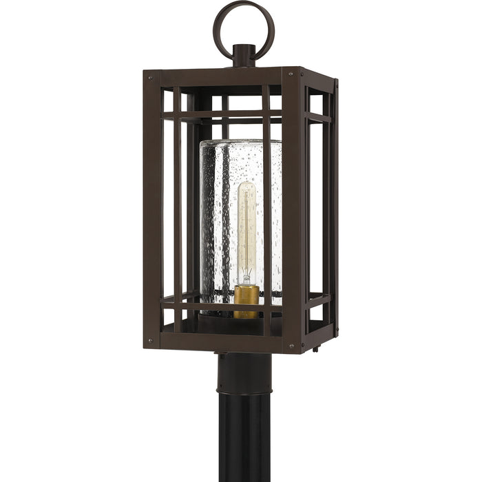 Quoizel PLH9010WT One Light Outdoor Post Mount, Western Bronze