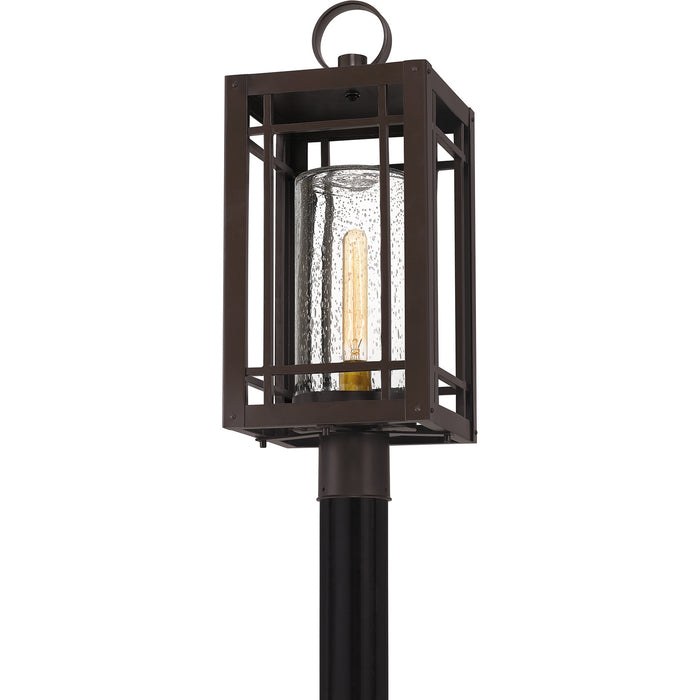 Quoizel PLH9010WT One Light Outdoor Post Mount, Western Bronze