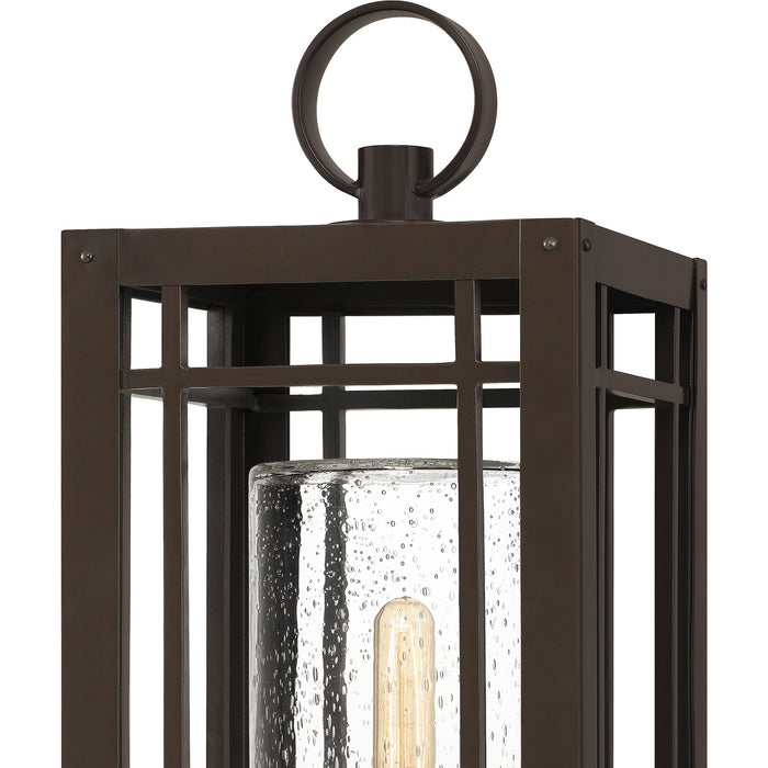 Quoizel PLH9010WT One Light Outdoor Post Mount, Western Bronze
