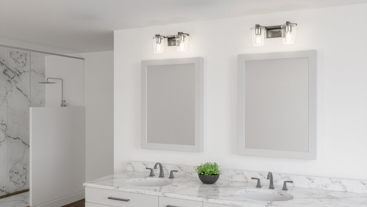 Quoizel PRY8616AN Two Light Bath, Antique Nickel