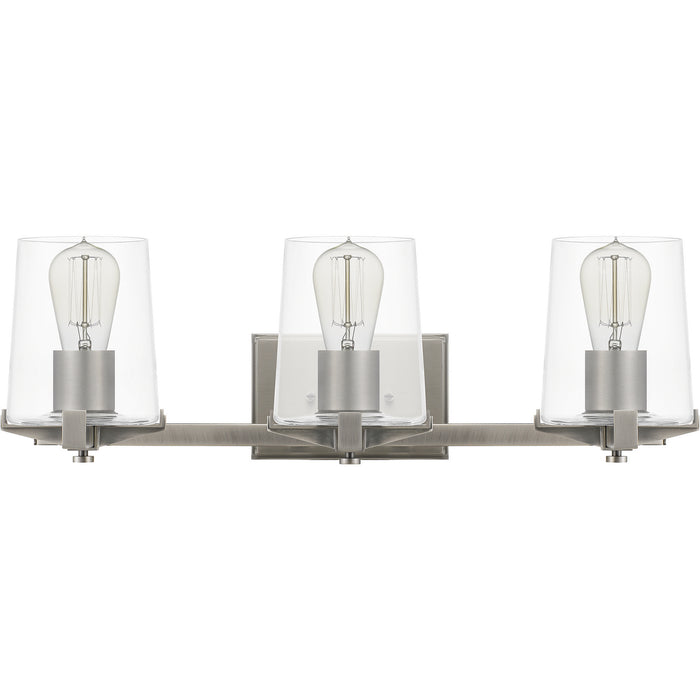 Quoizel PRY8624AN Three Light Bath, Antique Nickel