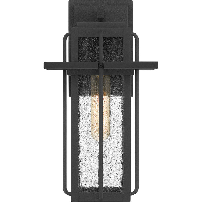Quoizel RDL8407MB One Light Outdoor Wall Mount, Mottled Black