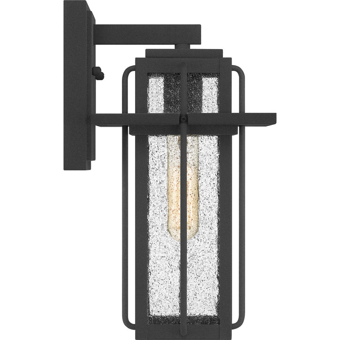 Quoizel RDL8407MB One Light Outdoor Wall Mount, Mottled Black