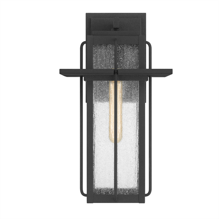 Quoizel RDL8409MB One Light Outdoor Wall Mount, Mottled Black