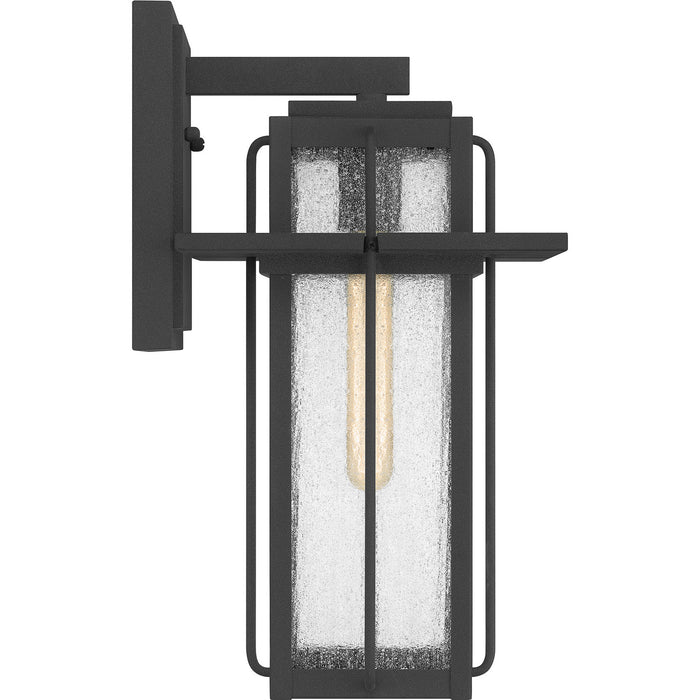 Quoizel RDL8409MB One Light Outdoor Wall Mount, Mottled Black
