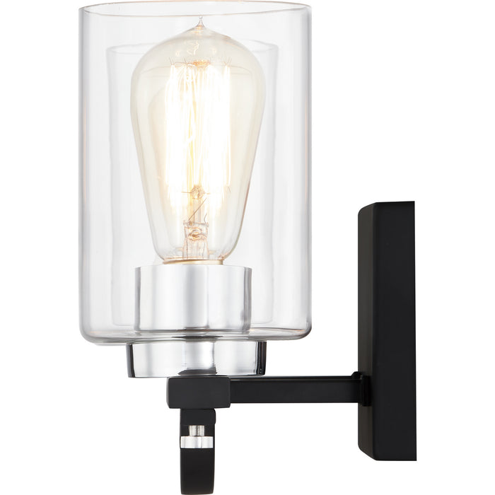 Quoizel SLE8616MBK Two Light Bath, Matte Black