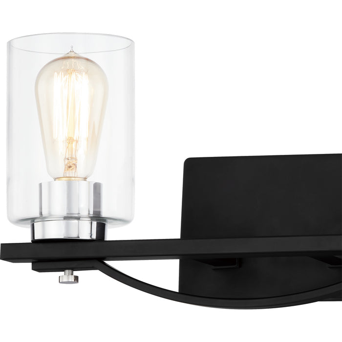 Quoizel SLE8616MBK Two Light Bath, Matte Black