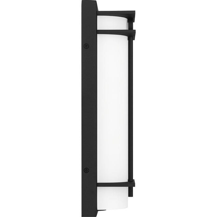 Quoizel SYN8406EK LED Outdoor Wall Mount, Earth Black