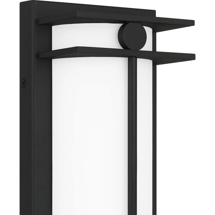 Quoizel SYN8406EK LED Outdoor Wall Mount, Earth Black