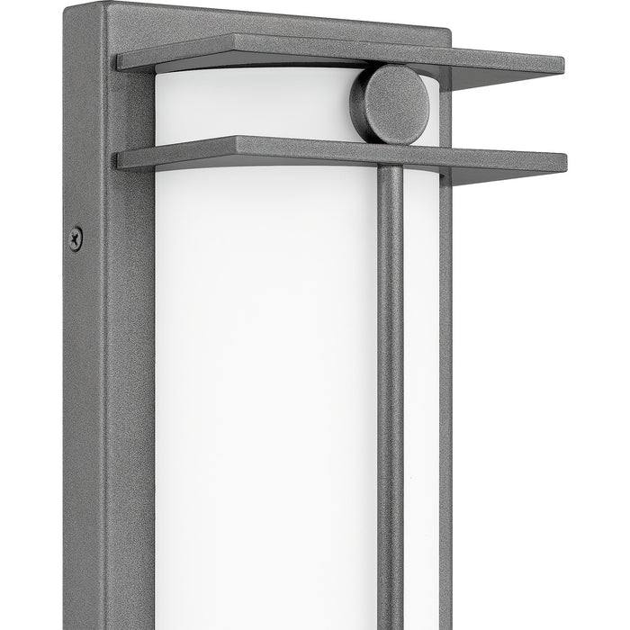 Quoizel SYN8406TT LED Outdoor Wall Mount, Titanium