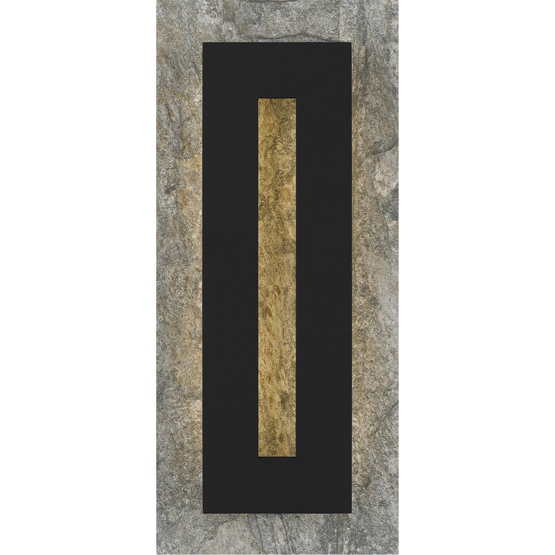 Quoizel TTE8308EK LED Outdoor Wall Mount, Earth Black