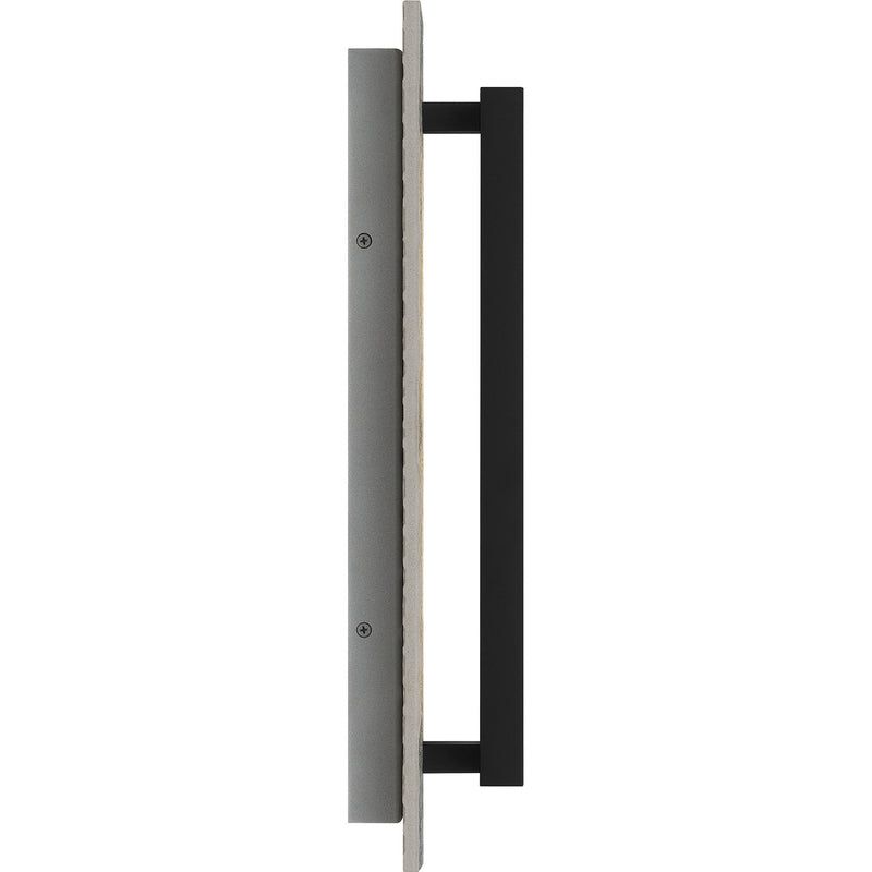 Quoizel TTE8308EK LED Outdoor Wall Mount, Earth Black