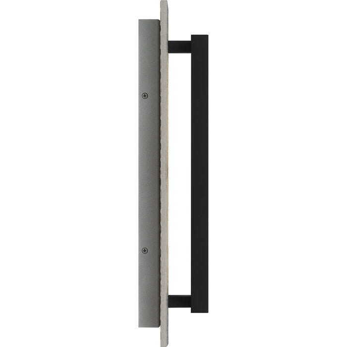 Quoizel TTE8308EK LED Outdoor Wall Mount, Earth Black