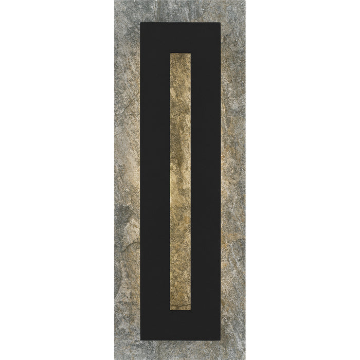 Quoizel TTE8408EK LED Outdoor Wall Mount, Earth Black